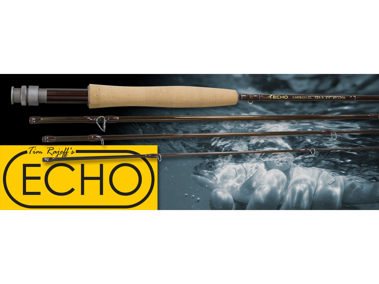 □□ECHO フライロッド　Carbon-XL 10'0"""" #4