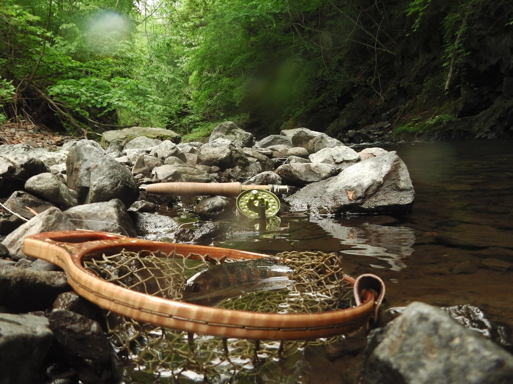 とある渓流にて