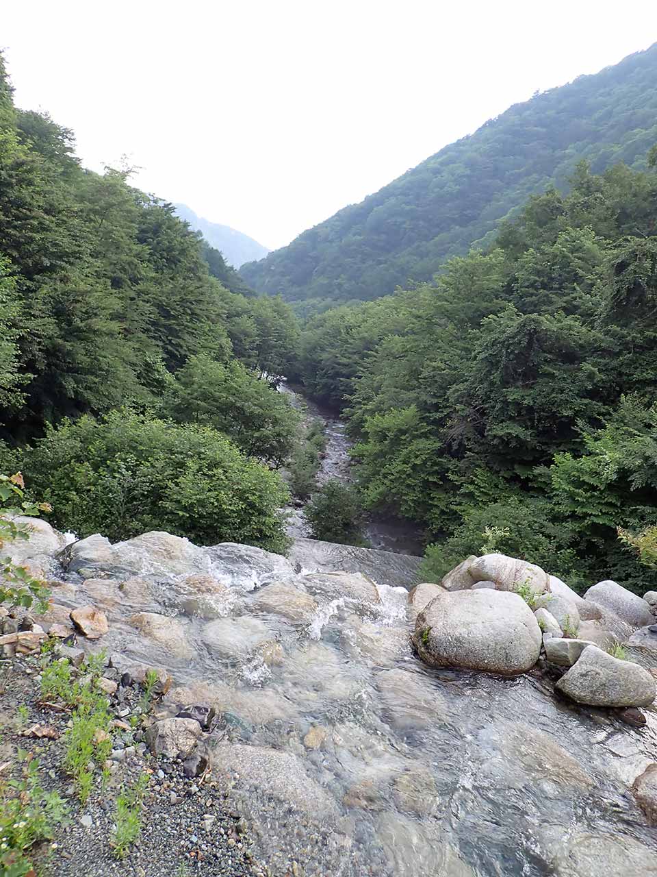 高巻きの連続